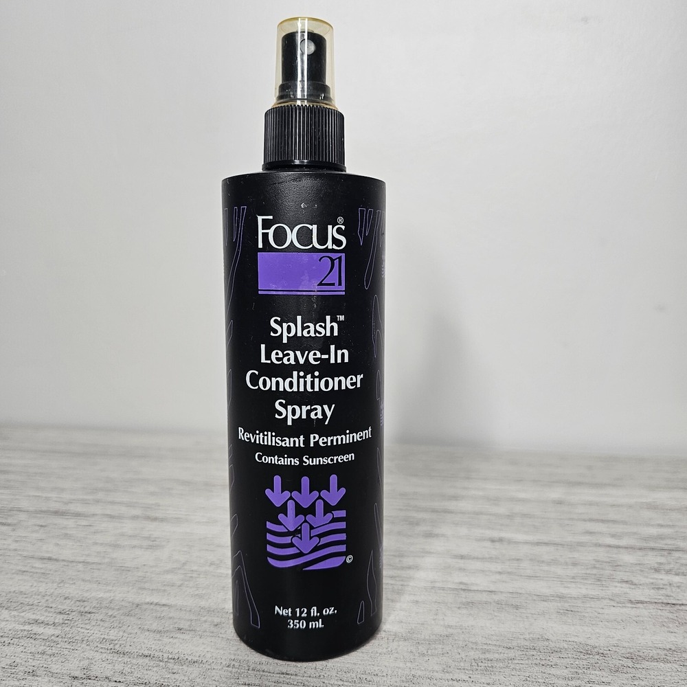 FOCUS 21 Splash‎ Leave-In Conditioner Spray with Sunscreen 12 fl oz DISCONTINUED
